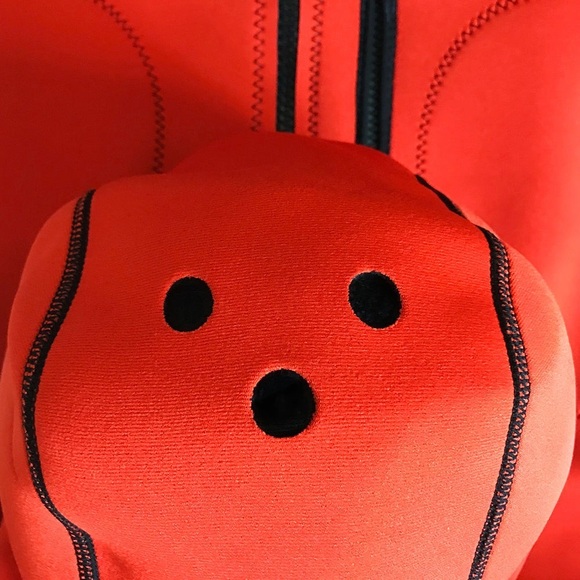 Platinum Sun jacket neoprene Small red white black - Picture 11 of 16